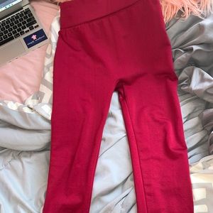 Red Leggings